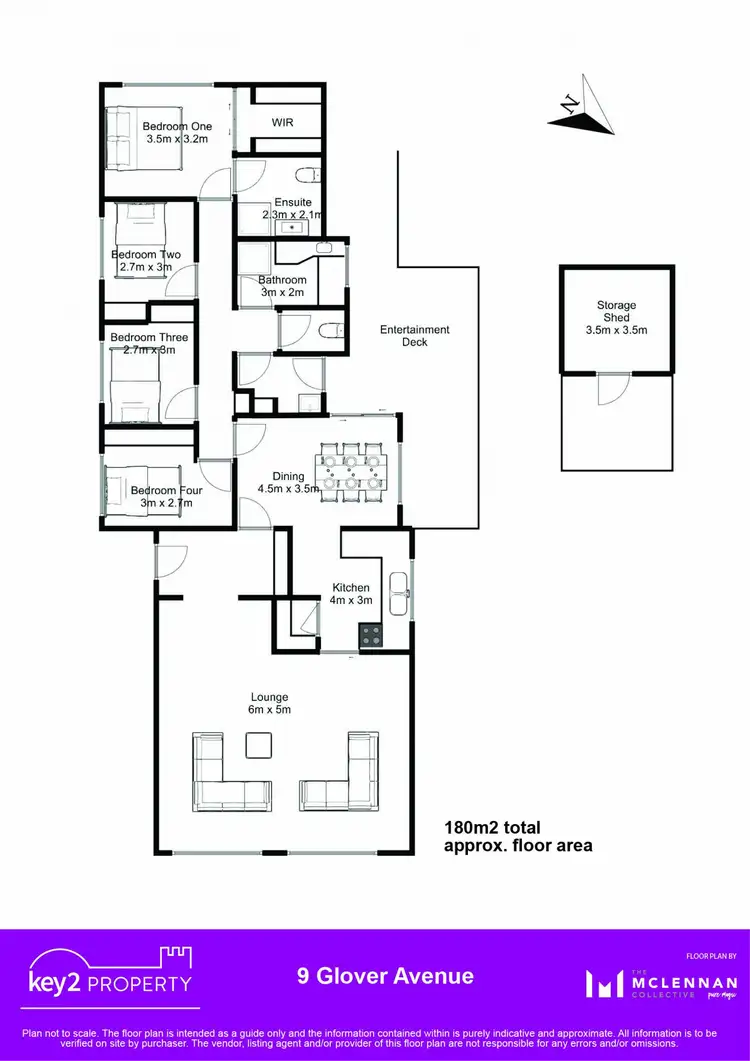 Floorplan of Homely house listing, 9 Glover Avenue, Blackstone Heights TAS 7250
