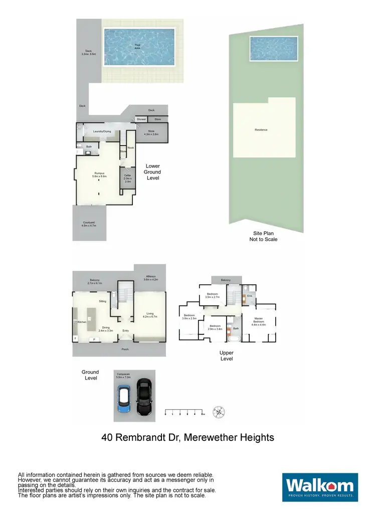 Floorplan of Homely house listing, 40 Rembrandt Drive, Merewether Heights NSW 2291