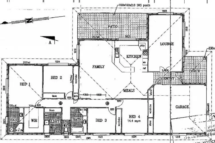 Floorplan of Homely house listing, 24 Keating St, Chinchilla QLD 4413