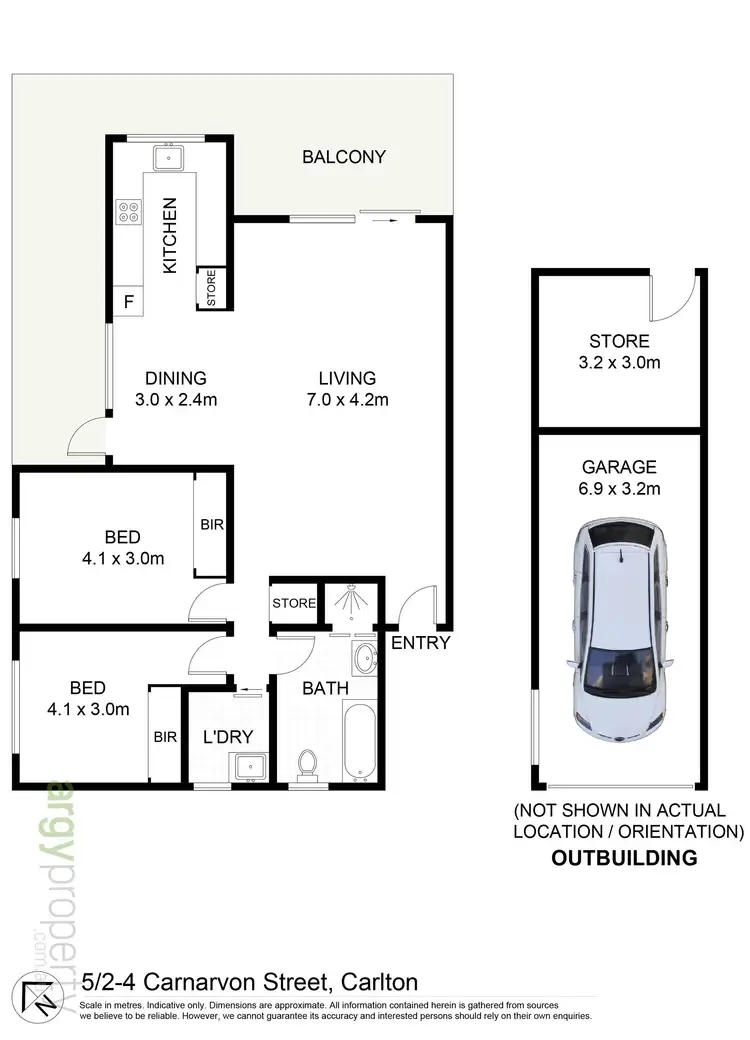 Floorplan of Homely house listing, 5/2-4 Carnarvon Street, Carlton NSW 2218