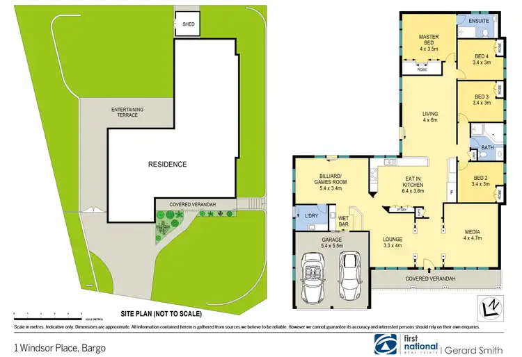 Floorplan of Homely house listing, 1 Windsor Place, Bargo NSW 2574