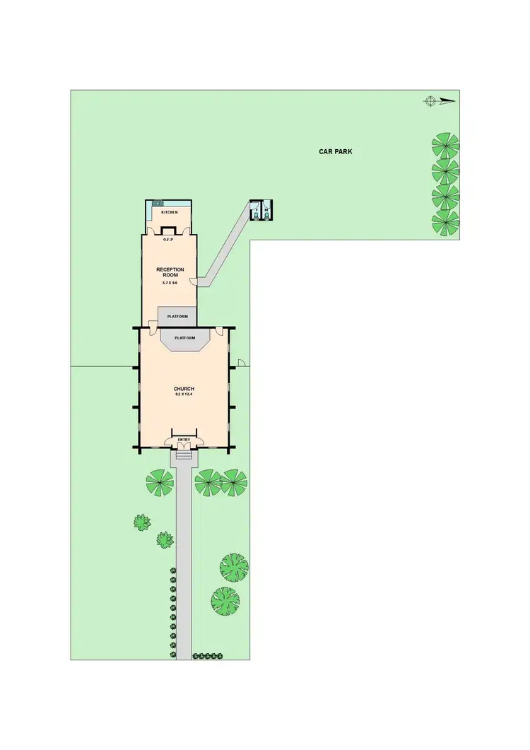 Floorplan of Homely other listing, 25 POWLETT STREET, Kilmore VIC 3764