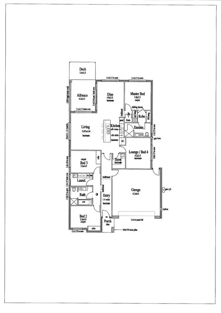 Floorplan of Homely house listing, 32 Malen Ave, Victor Harbor SA 5211