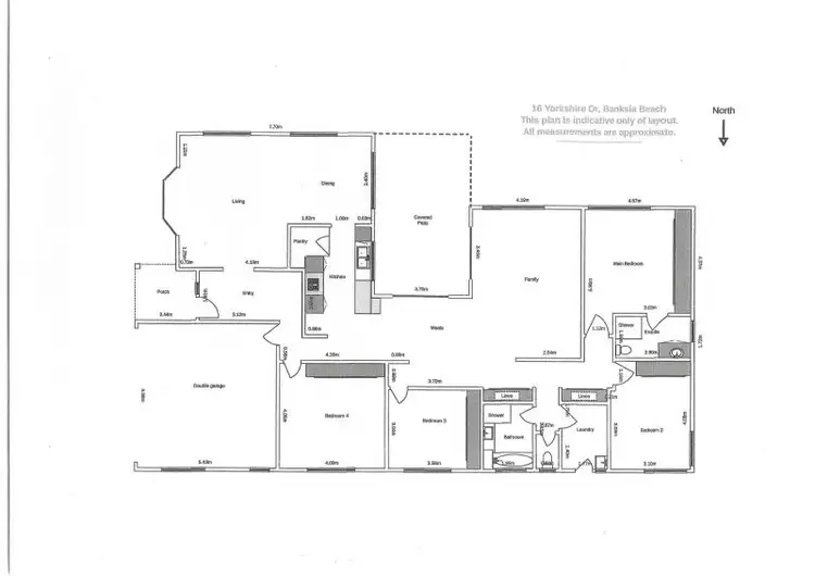 Floorplan of Homely house listing, 16 Yorkshire Drive, Banksia Beach QLD 4507