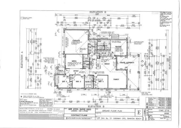 Floorplan of Homely house listing, 51 Caraway Crescent, Banksia Beach QLD 4507
