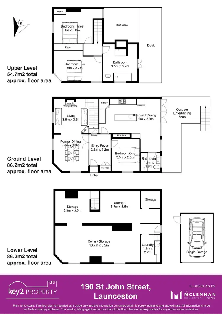 Floorplan of Homely house listing, 190 St John Street, Launceston TAS 7250