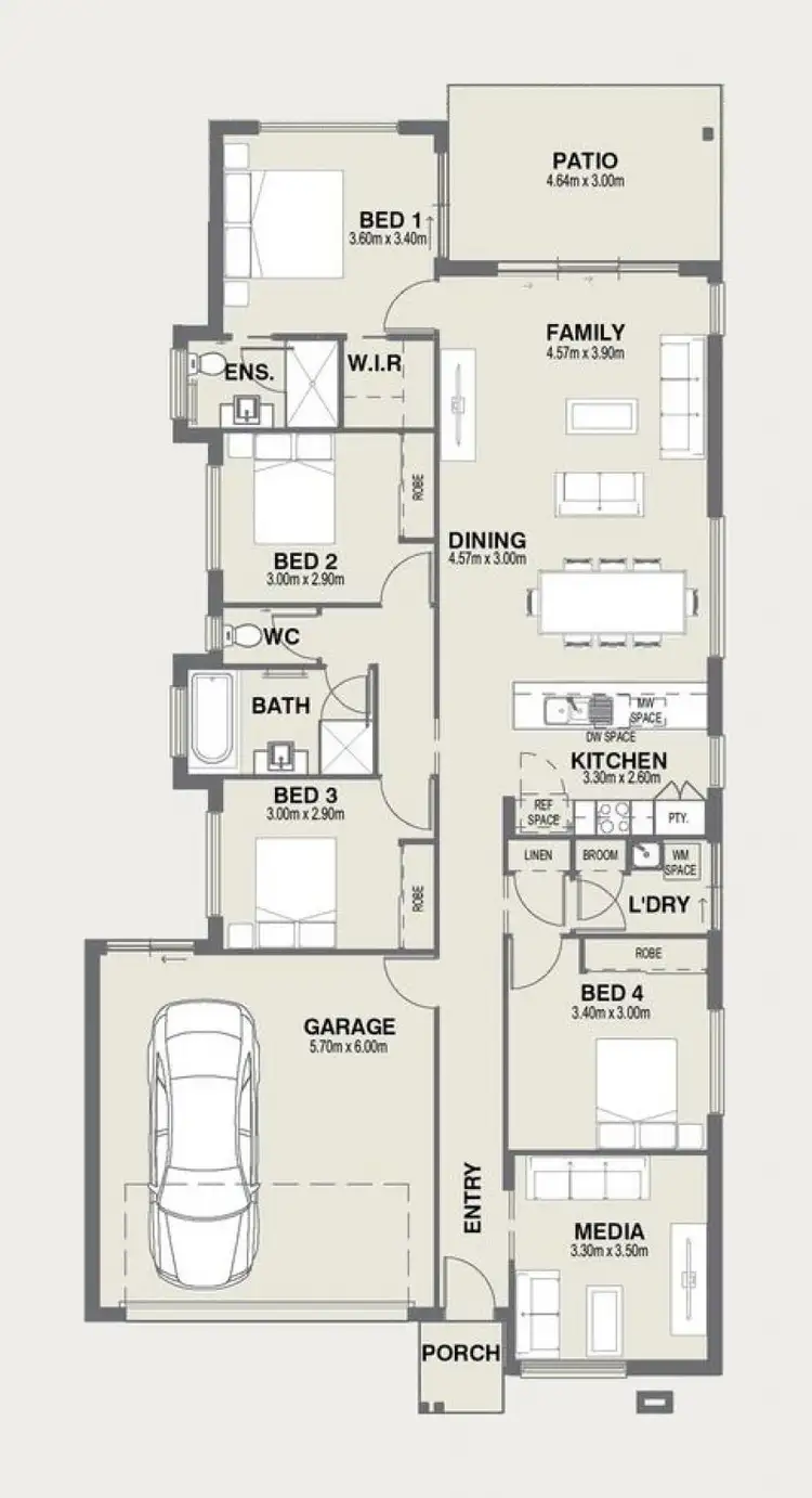 Floorplan of Homely house listing, 19A Golden Wattle Avenue, Mount Cotton QLD 4165