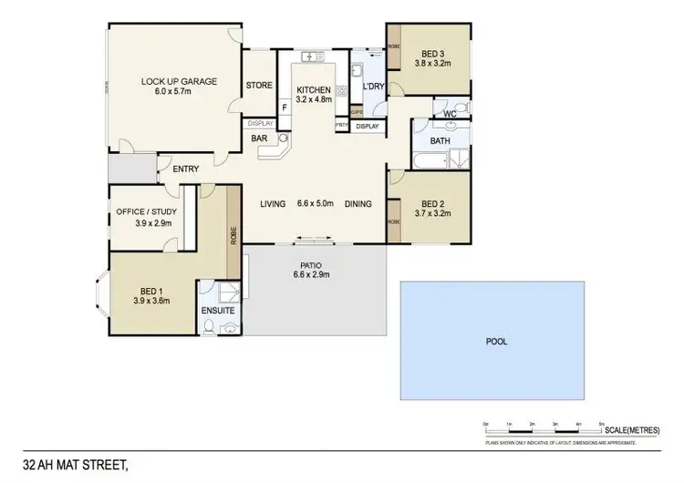 Floorplan of Homely house listing, 32 Ah Mat Street, Woolner NT 820