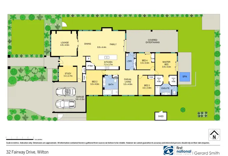 Floorplan of Homely house listing, 32 Fairway Drive, Wilton NSW 2571