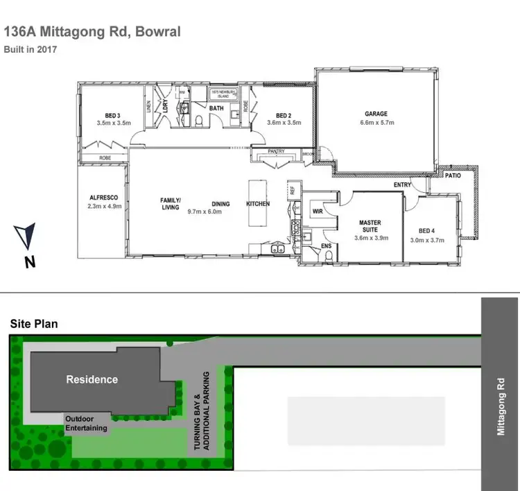 Floorplan of Homely house listing, 136A Mittagong Rd, Bowral NSW 2576