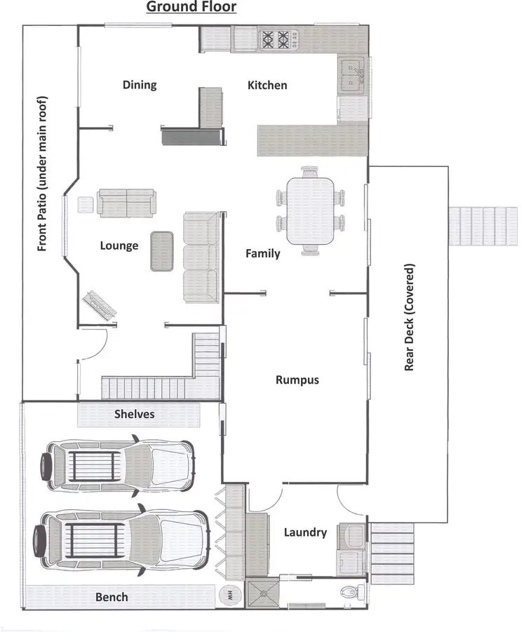 Floorplan of Homely house listing, 21 Countryside Drive, Murwillumbah NSW 2484
