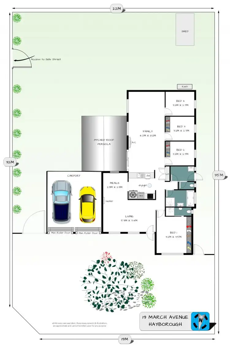 Floorplan of Homely house listing, 19 March Avenue, Hayborough SA 5211