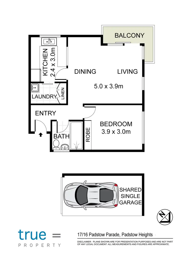 Floorplan of Homely apartment listing, 17/16-18 Padstow Parade, Padstow NSW 2211