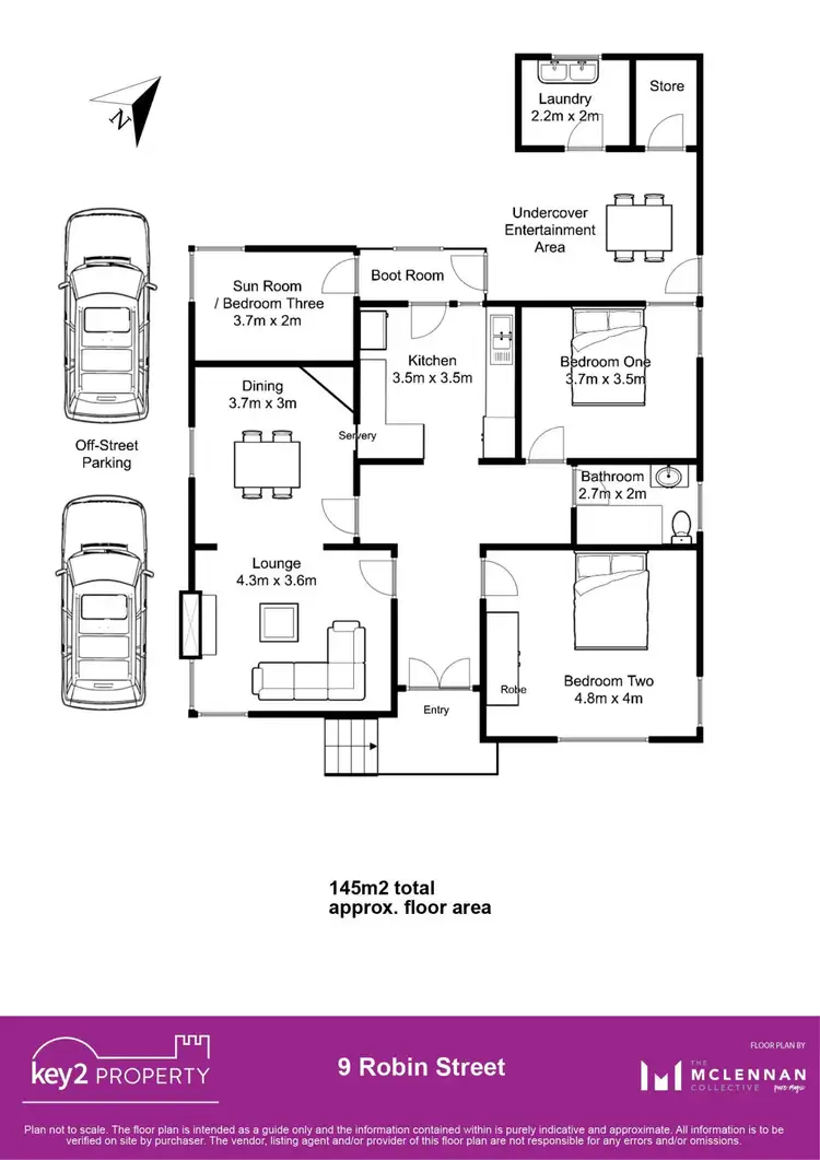 Floorplan of Homely house listing, 9 Robin Street, Newstead TAS 7250