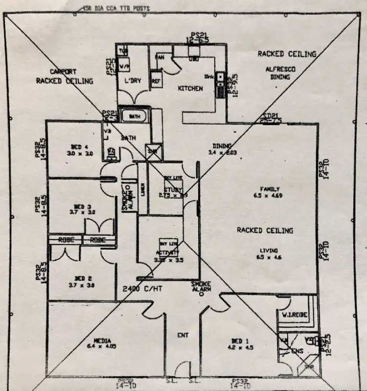 Floorplan of Homely rural property listing, 8524 South Western Highway, Waroona WA 6215