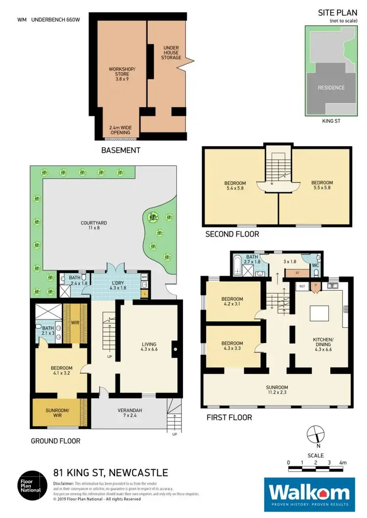 Floorplan of Homely house listing, 81 King Street, Newcastle NSW 2300