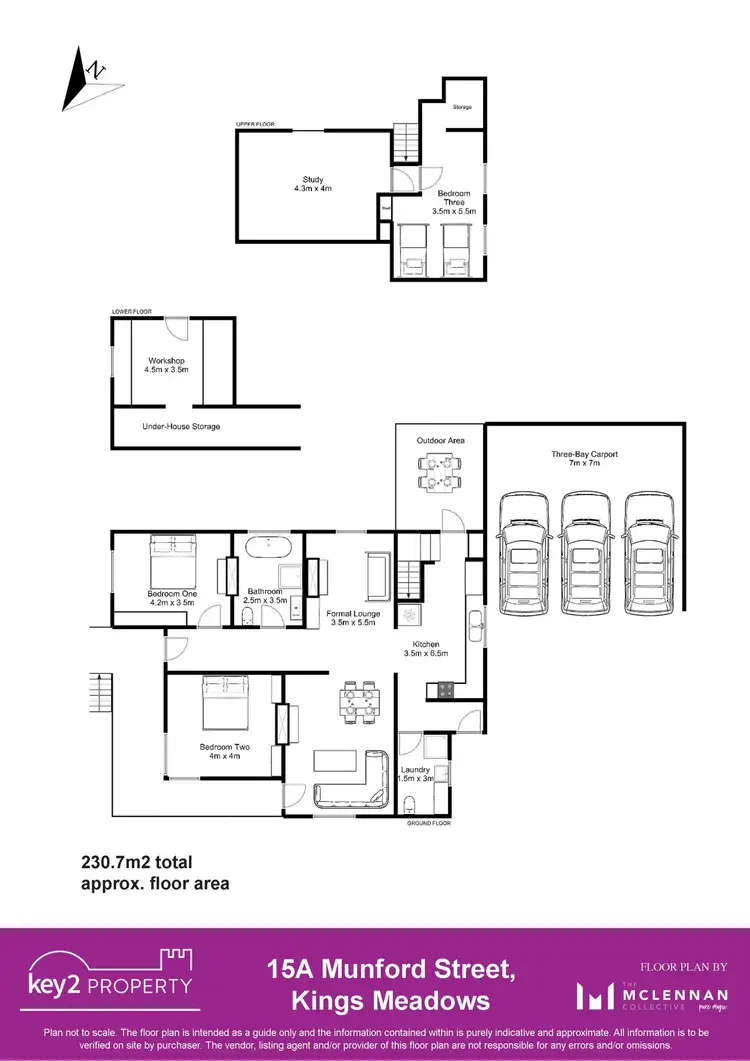 Floorplan of Homely house listing, 15a Munford St, Kings Meadows TAS 7249