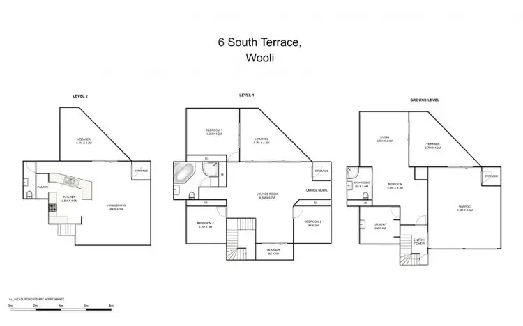 Floorplan of Homely house listing, 6 South Terrace, Wooli NSW 2462