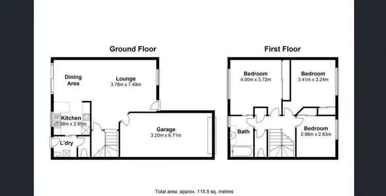 Floorplan of Homely townhouse listing, 620/2 Nicol Way, Brendale QLD 4500