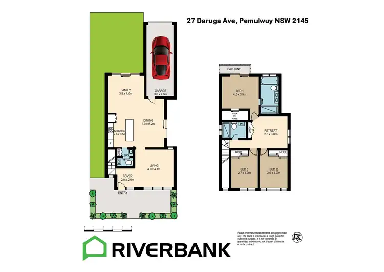 Floorplan of Homely house listing, 27 Daruga Avenue, Pemulwuy NSW 2145