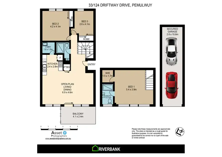 Floorplan of Homely unit listing, 33/124 Driftway Drive, Pemulwuy NSW 2145