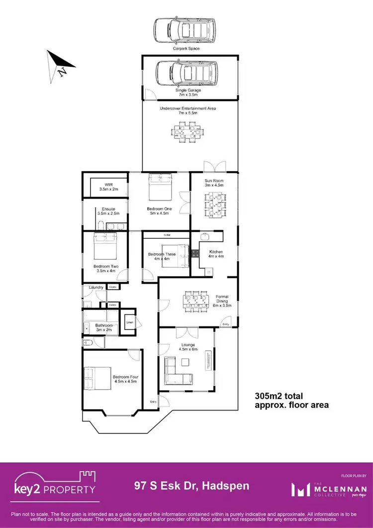 Floorplan of Homely house listing, 97 South Esk Drive, Hadspen TAS 7290