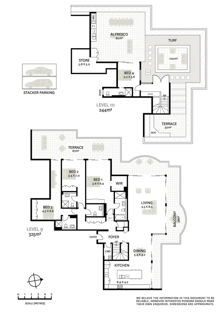 Floorplan of Homely apartment listing, 903/13-15 Bayswater Road, Potts Point NSW 2011