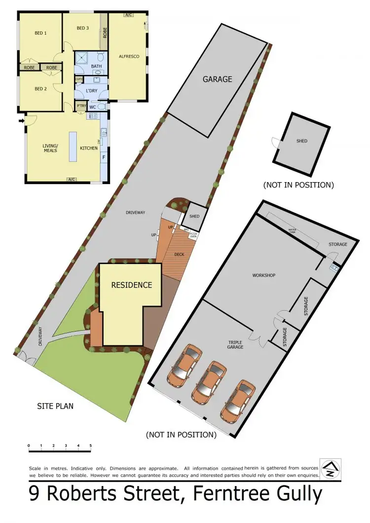 Floorplan of Homely house listing, 9 Roberts Street, Ferntree Gully VIC 3156
