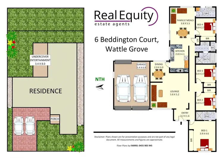 Floorplan of Homely house listing, 6 Beddington Court, Wattle Grove NSW 2173