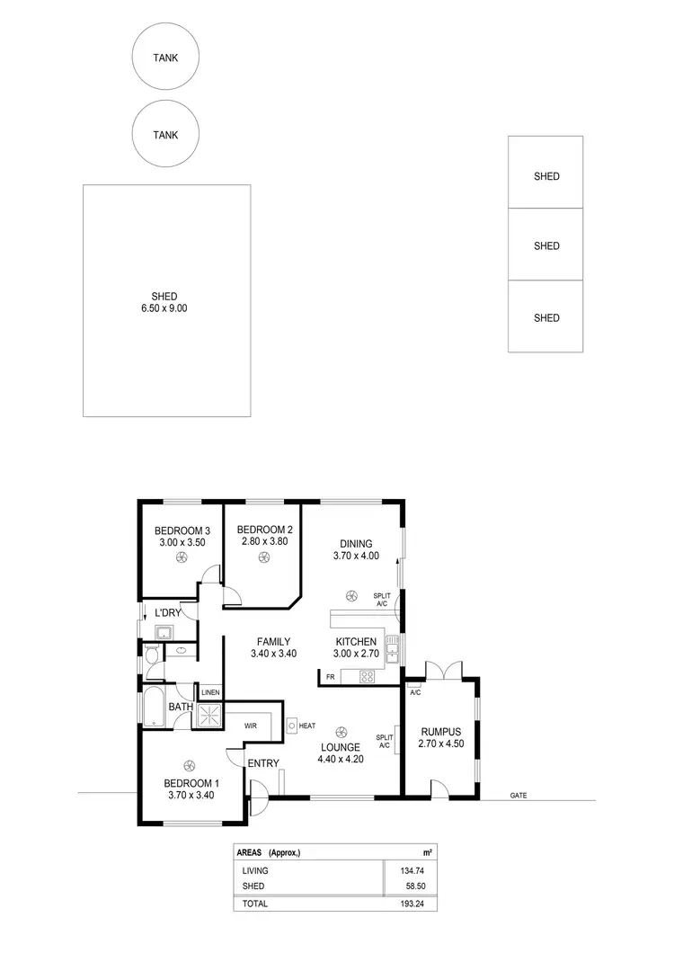 Floorplan of Homely house listing, Address available on request
