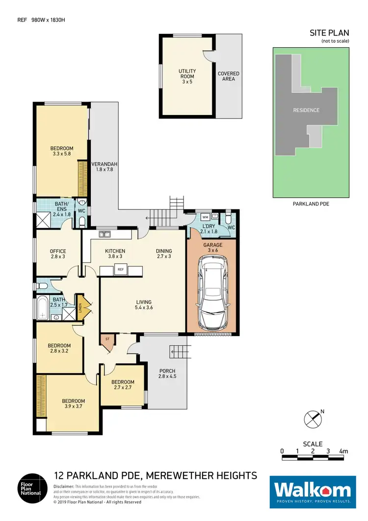 Floorplan of Homely house listing, 12 Parkland Parade, Merewether Heights NSW 2291