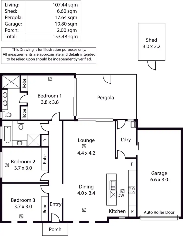 Floorplan of Homely house listing, 12A Talbot Avenue, North Plympton SA 5037