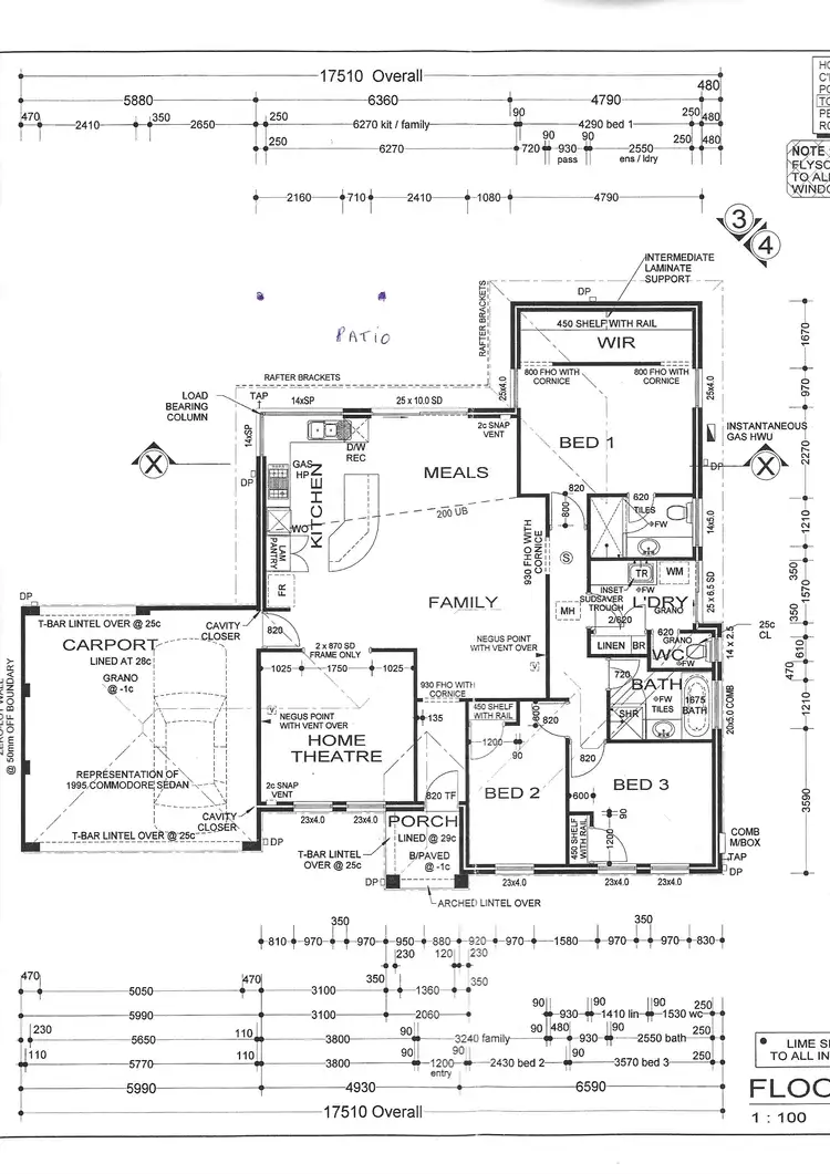 Floorplan of Homely house listing, 3 Prince Regent Boulevard, Gosnells WA 6110
