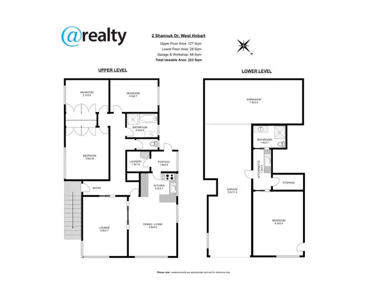 Floorplan of Homely house listing, 2 Shannuk Drive, West Hobart TAS 7000