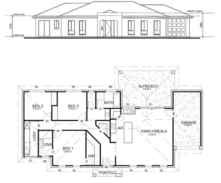 Floorplan of Homely land listing, 10 Frazer Lane, Clearview SA 5085