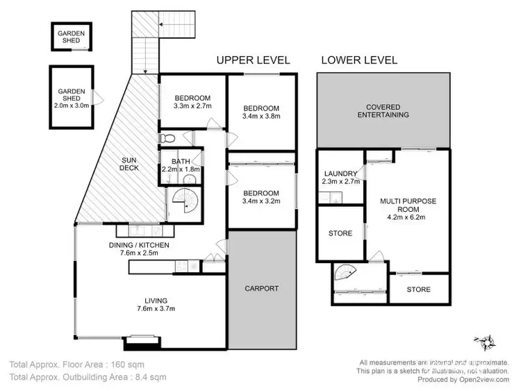 Floorplan of Homely house listing, 12 Kingswood Crescent, Berriedale TAS 7011