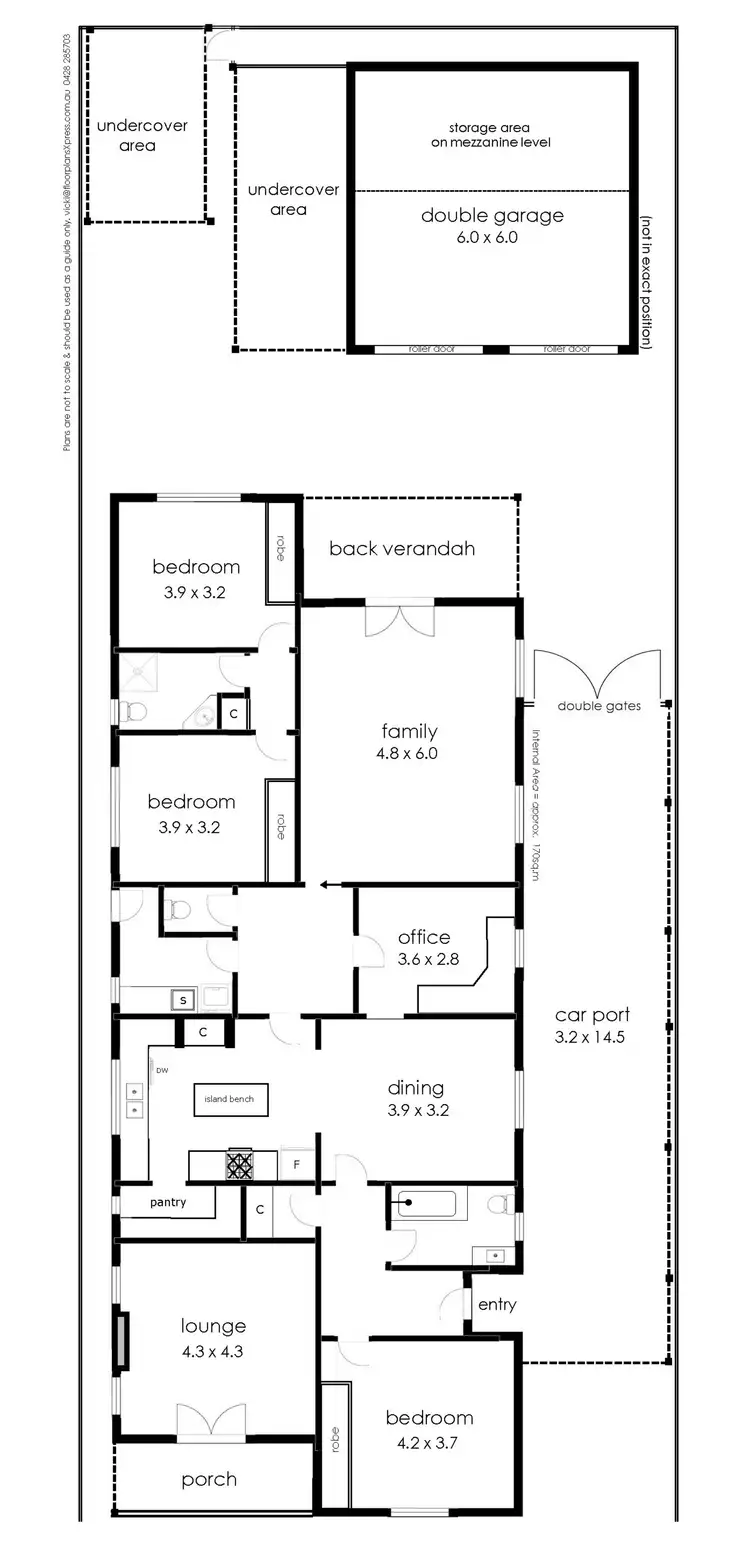 Floorplan of Homely house listing, 57 Illeura Road, Bourkelands NSW 2650