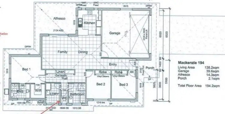 Floorplan of Homely house listing, 13 Cameron St, Chinchilla QLD 4413