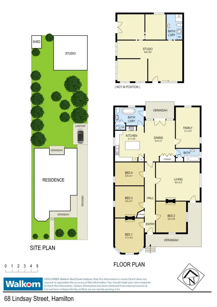 Floorplan of Homely house listing, 68 Lindsay Street, Hamilton NSW 2303