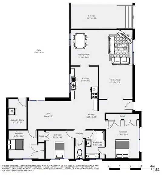 Floorplan of Homely house listing, 5 Indica cresent, Regents Park QLD 4118