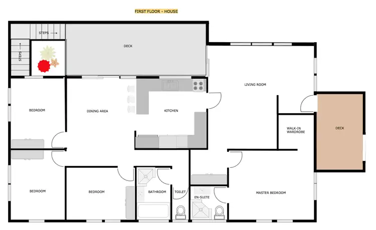 Floorplan of Homely house listing, 4 Shane Court, Kuranda QLD 4881