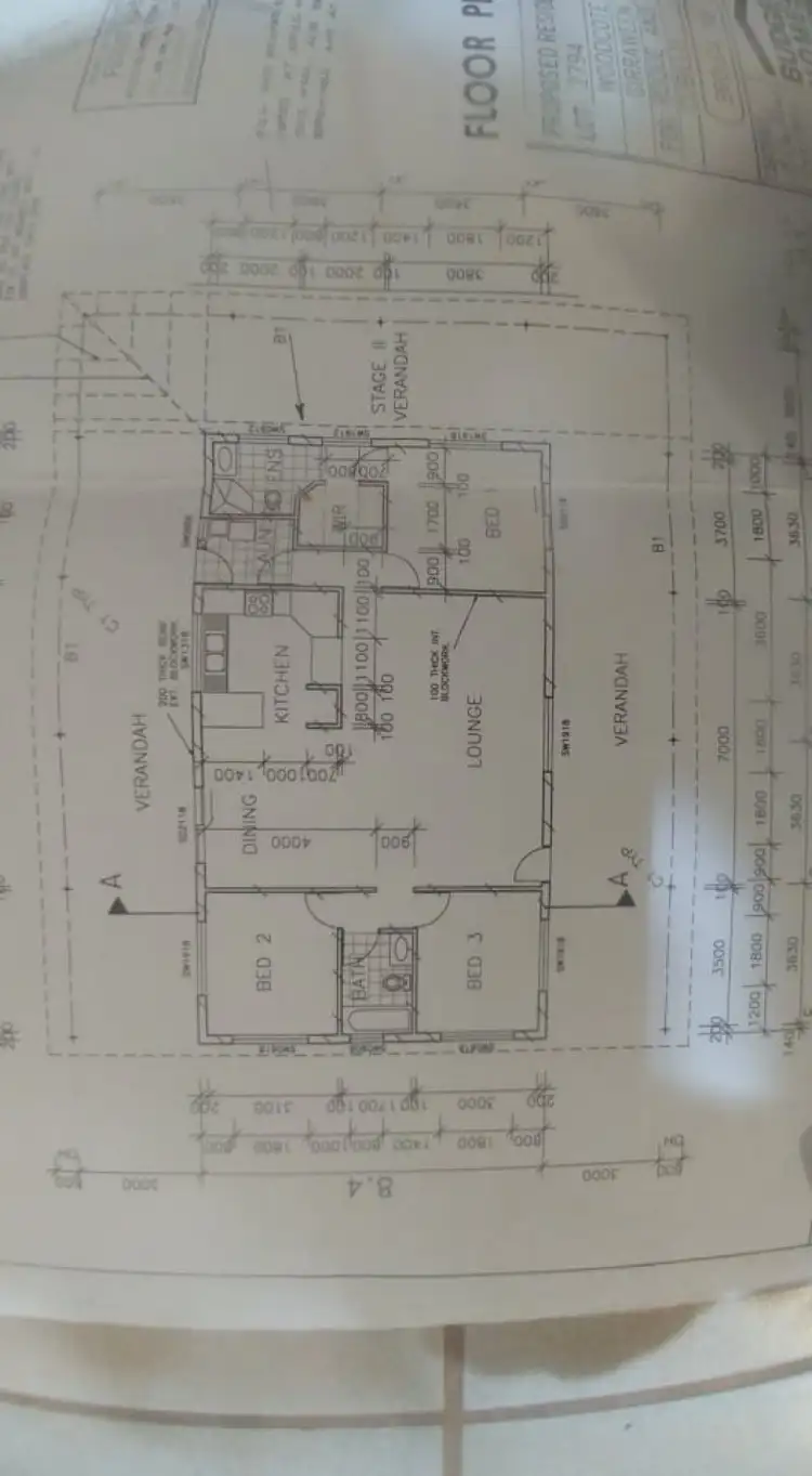 Floorplan of Homely rural property listing, 236 Woodcote Crescent, Girraween NT 836