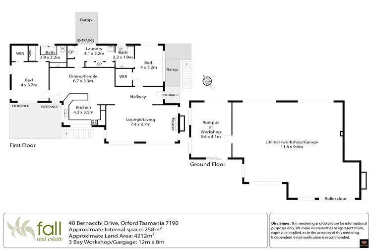 Floorplan of Homely house listing, 48 Bernacchi Drive, Orford TAS 7190