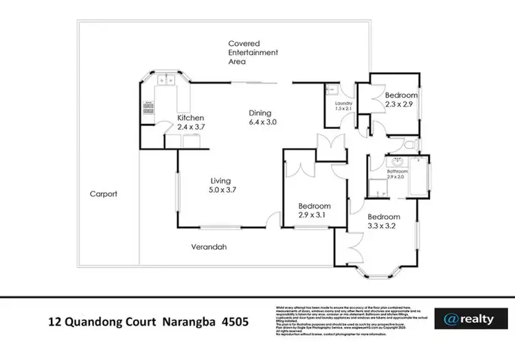 Floorplan of Homely house listing, 12 Quandong Court, Narangba QLD 4504