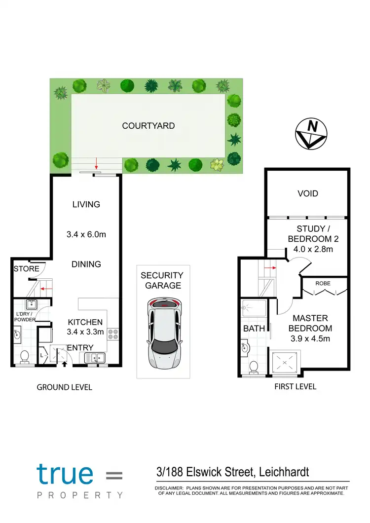 Floorplan of Homely apartment listing, 3/188 Elswick Street, Leichhardt NSW 2040