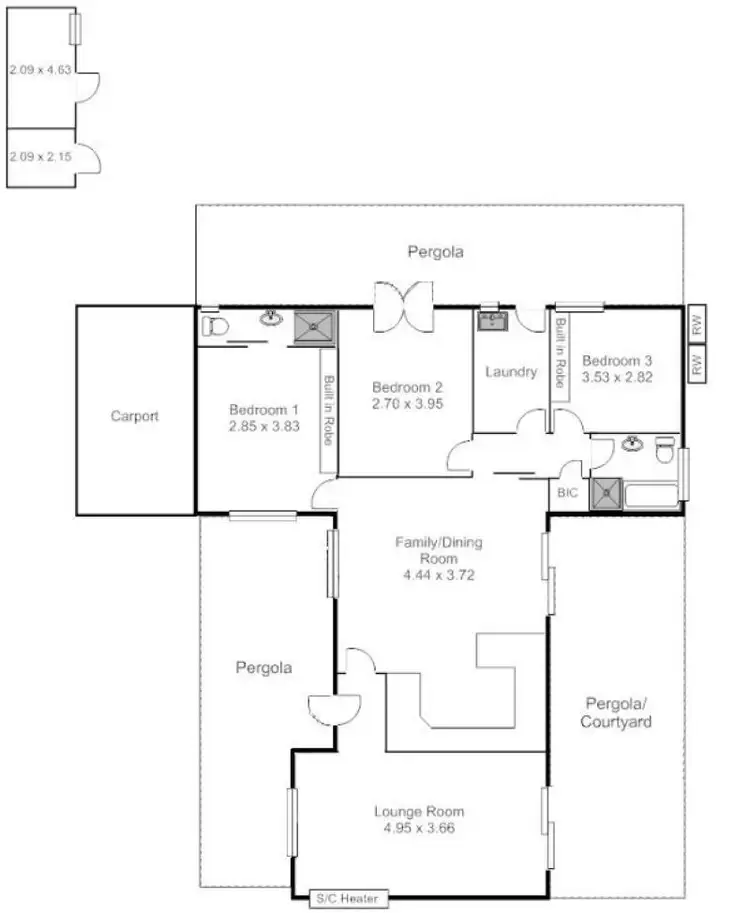 Floorplan of Homely house listing, 67 English Street, Hahndorf SA 5245