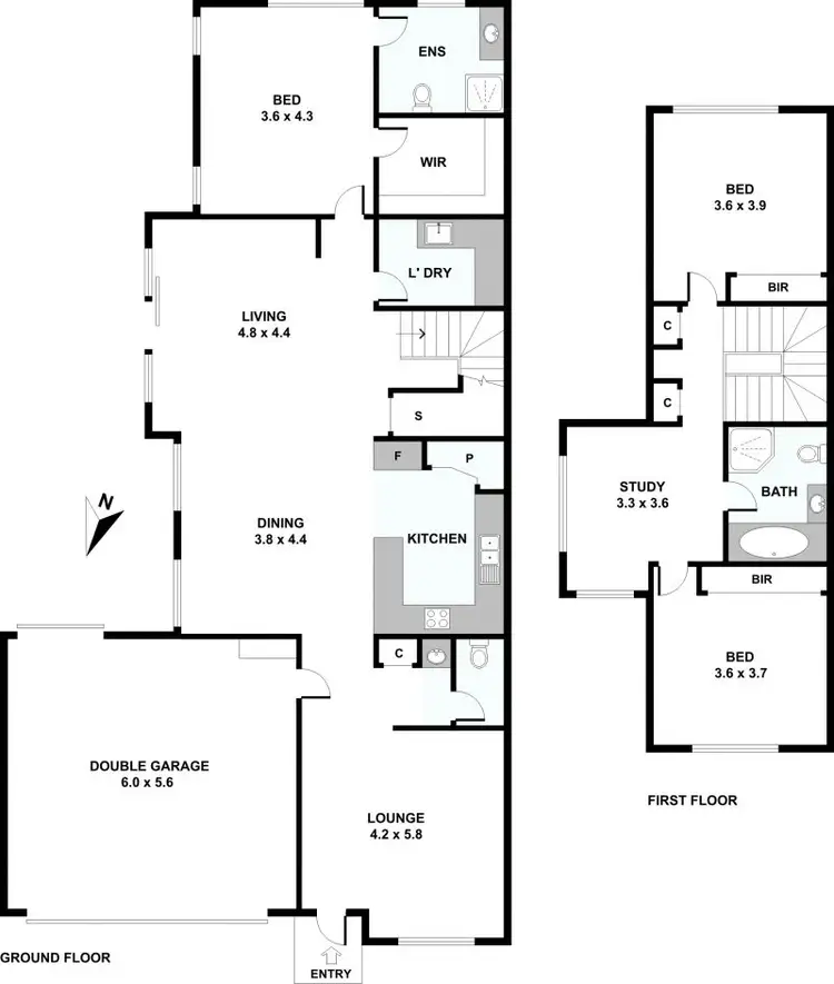 Floorplan of Homely house listing, 6A Kerr Street, Blackburn VIC 3130