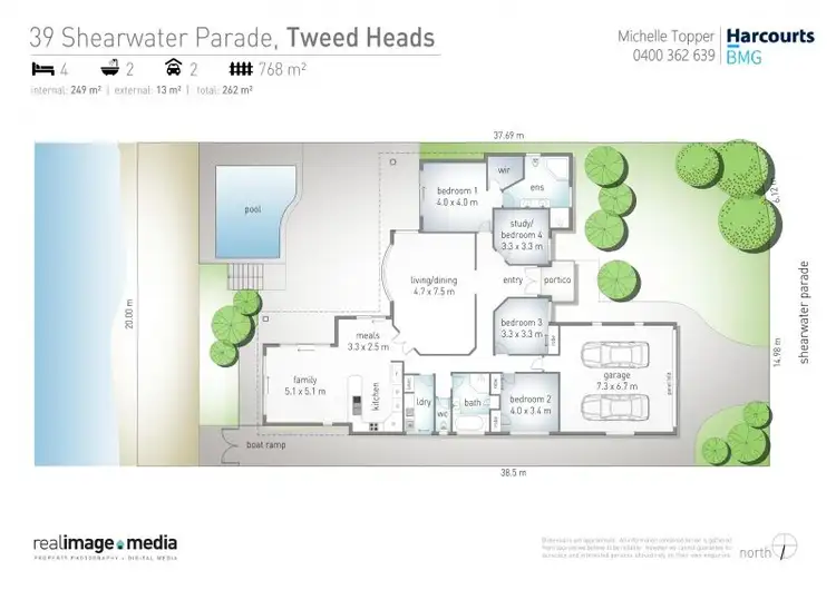 Floorplan of Homely house listing, 39 Shearwater Parade, Tweed Heads NSW 2485