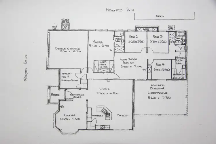 Floorplan of Homely house listing, 3 Makybe Drive, Hodgson Vale QLD 4352