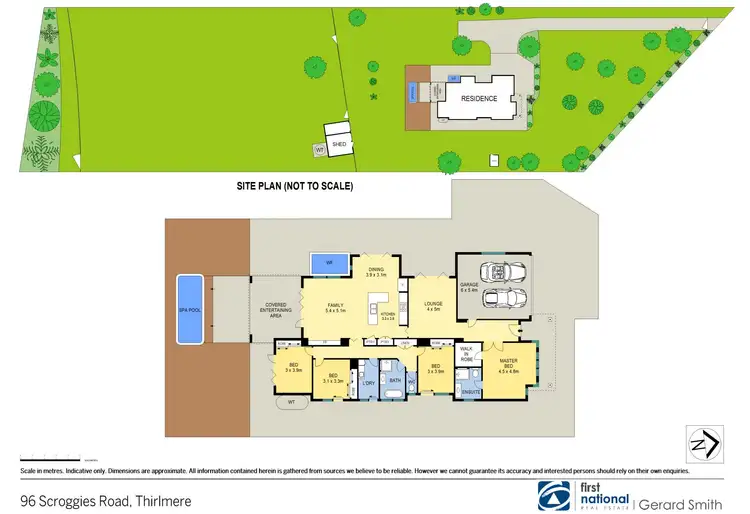 Floorplan of Homely house listing, 96 Scroggies Road, Thirlmere NSW 2572
